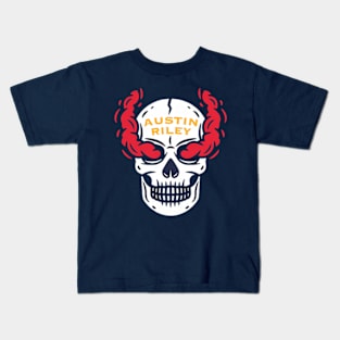 Austin Riley Stone Cold Skull Kids T-Shirt